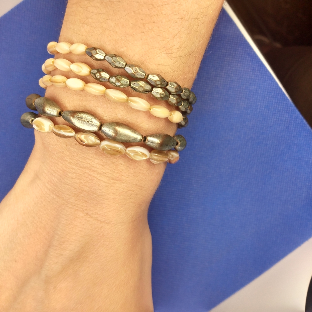 Elegant Beaded Bracelet Set